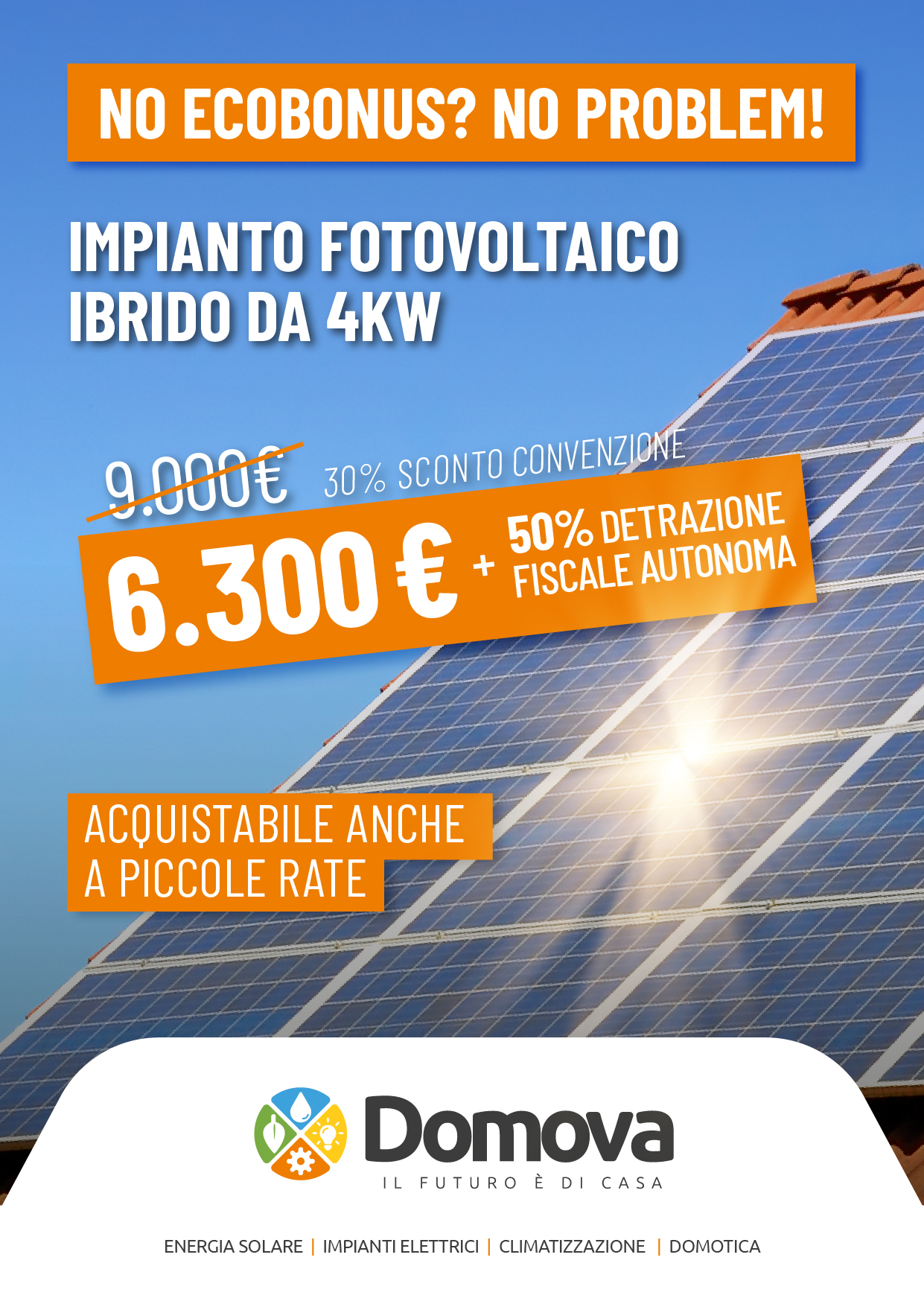 Locandina Domova - No ecobonus? No problem!